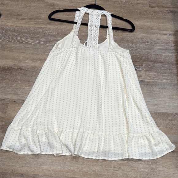 ILLA ILLA Size Small Cream Midi Dress - Picture 3 of 14